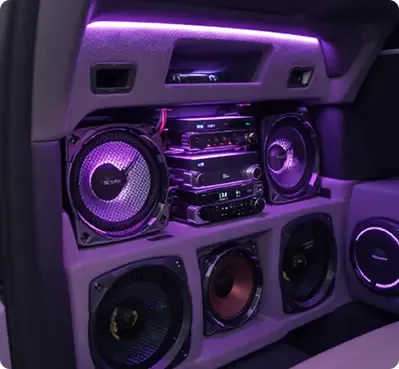 Transforma el sonido de tu vehículo con sistemas personalizados de
alta fidelidad